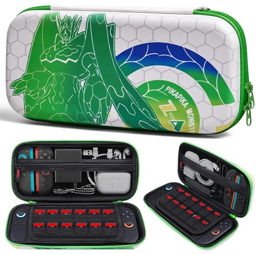 Tasche für Z-A Switch 2, Hülle für ZA Switch 2, mit Aufbewahrung 12 Spiel Karten, für Switch 2 Spielekonsole und Zubehör, Case für Switch 2 für Gamer Ideal