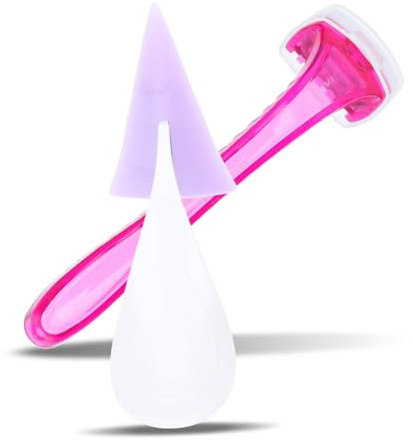 VILLFUL Recortadora para Mujer Diseño Ergonómico y Mango Cómodo, Depiladora de Bikini Pequeña y Delicada Cuerpo Mini para Zona Íntima Color Aleatorio