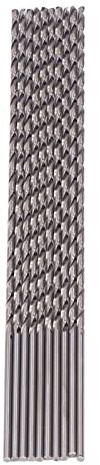 Brocas helicoidales Extra largas, herramientas de vástago redondo recto extendido HSS, 2,5x200mm, para procesamiento de metales no ferrosos, 10 Uds.