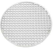 FACAIIO Tapis de cuisson rond en acier inoxydable pour barbecue - 2 mm d'épaisseur avec répartition homogène de la chaleur - Utilisation polyvalente au four et au foyer, 18 à 30 cm