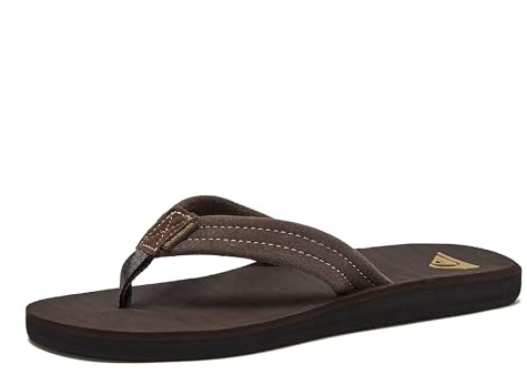 Quiksilver Carver Suede 3-punkter flip-flop atletisk sandal för män, 12