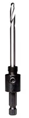 Starrett SDS-Plus Holesaw Arbor - 14-30mm Hex Shank Arbor with Carbide Tipped Pilot Drill - XA1-1