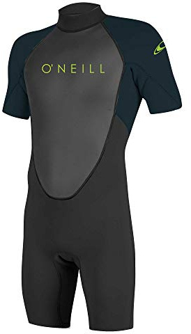 O'Neill Muta da ragazzo Reactor II con zip posteriore e cerniera, nero/ardesia, taglia 44