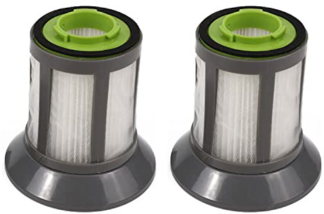 2 Pcs Filters Compatible with Bissell 1664/1665/1669 ZING Canister Vacuum Cleaner, Replacement for Tesco Cleaner Bagless-Cylinder-Vacuum VCBL15 VCBL17