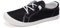 HEVA Damen Canvas Slip-On Sneakers Mode Casual Canvas Schuhe Bequeme Wanderschuhe(5UK 38EU, Schwarz)