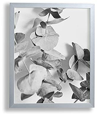 VO design Benno Bilderrahmen Wunschformat kompletter Posterrahmen Puzzlerahmen passend f Bild 48x64 cm Alu Gebürstet Dekor 64x48 cm Hintergrund Weiss Antireflex Kunstglas