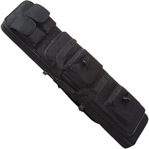 Gevärsfodral Taktisk Vapenväska - Karbinfodral, Mjukt Gevärsfodral, Hagelgevärsskydd, Pistol D Magasin Förvaringsryggsäck, Vattentät Med Magasinfickor D Tillbehörsfickor, Color, 100CM