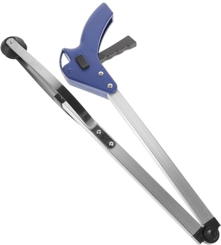TOYZFRIENDY Pince Ramassage Déchets Pliante Long Manche Ergonomique pour Jardin Maison Seniors Arthrite