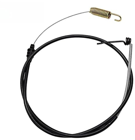 Vilgftyiet Cavo di controllo di ricambio per motozappe Versa - Cavo in metallo nero da 124 cm compatibile con modelli 20054, 20055, 20056, 20057, 20058, 20091, 20092