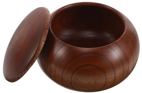 DECOMELODY Mini Urna de Recuerdo para Cenizas de Mascotas y Humanos, Urna Pequeña de Madera Sellada Hermética, Contenedor Portátil para Cenizas, Caja Conmemorativa Decorativa