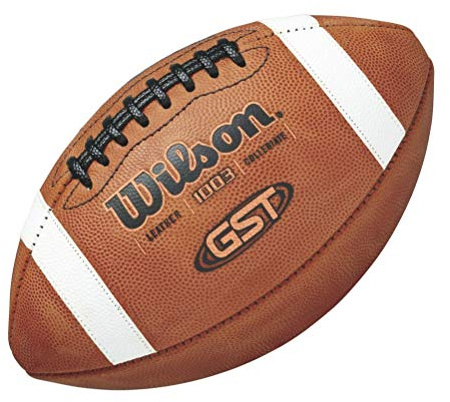 Wilson NCAA 1003 GST Ballon de Football américain Marron