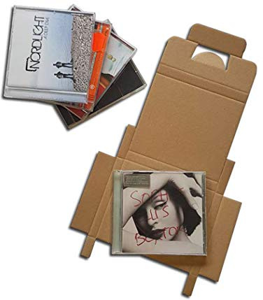 Protected CD Versandkarton für 1 CD (50 Stück)