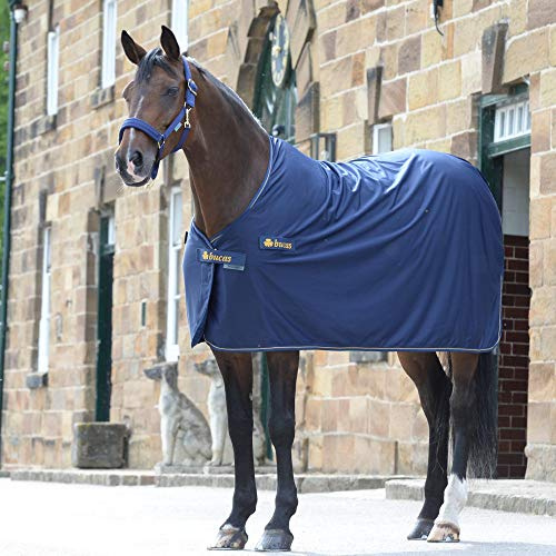 Bucas Prize Cooler Pferdedecke 115 Navy/Gold