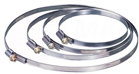 MKK Rohrschelle 140-160 mm MKKOP-6 - Befestigungsschelle für Flexrohr, Rundkanal und Flexschlauch - Robuste Rohrbefestigung für Lüftung und Abluft