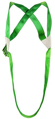 Möbeltrage-Kreuzgurt, ohne Haken, stufenlos verstellbar, grün, Klaviergurt Tragegurt Transportgurt