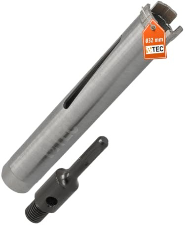 Diamant Bohrkrone SDS-plus Aufnahme Nutzlänge 180 mm Ø 32 mm Betonbohrkrone Kernbohrer