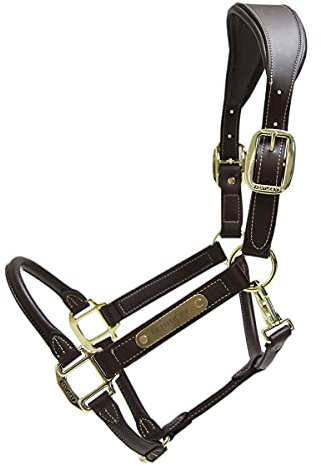 Kentucky Horsewear - Halfter - Anatomisches Leder - Braun - Cob