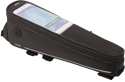 Zefal Console Pack T3 - Borsa Telaio Bici Gravel e MTB - Borsello Bici Telaio - Supporto per Smartphone Integrato