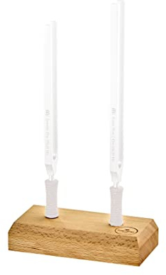 Sonic Energy Therapie Stimmgabel Halter, 2er (TTF-HOLDER-2) | Ständer für zwei Sonic Energy Stimmgabeln der TTF-Serie, 14 x 6,98 x 2,9 cm, 175 g, Buchenholz