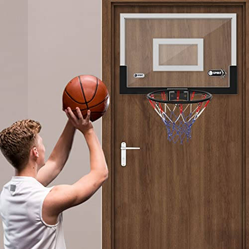 Basketballkorb Home Office Basketballkörbe für Türen, zum Aufhängen, bruchsicheres Basketballtor mit Beschlägen, Indoor-Outdoor-Basketballständer