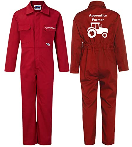 Tough Gear Combinaison de travail pour enfants - Combinaison de travail personnalisée - Apprentice agriculteur