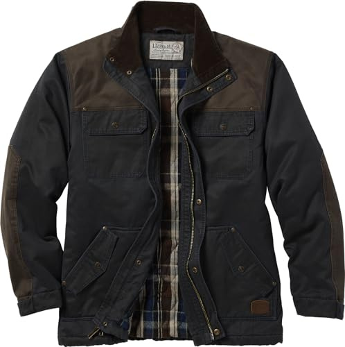 Legendary Whitetails Herren Chore Coat Tough As Buck-Kollektion, mit Flanell Gefütterte Scheunen-und Feld-Arbeitsjacke Jacke, Marineblau, M