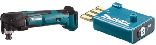 Makita DTM51Z Multi-Tool, 18 V,Blue & 198900-7 Wireless AWS Chip