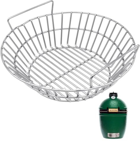 35,6 cm Edelstahl Holzkohlegrill Aschekorb für große BGE Kamado Joe Classic und andere ähnliche Grills