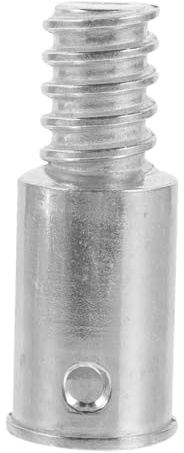 Beavorty Aluminum Alloy Threaded Tip for Broom Handles Replacement End Compatible with Extension Poles and Cleaning Tools for Household and Commercial Use