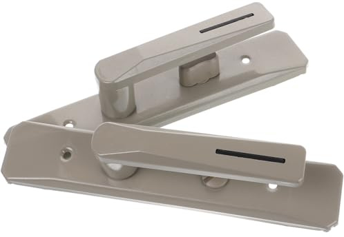 POPETPOP Poignée de Porte avec Verrou pour Chambre Remplacement de Serrure de Porte Intérieure à Verrouillage Simple