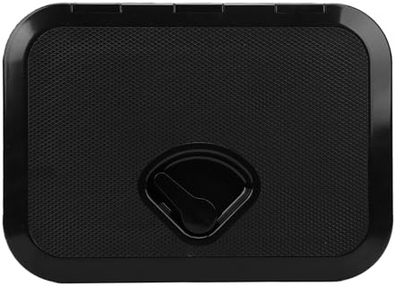 Hamwesh Escotilla para Cubierta Marina, Escotilla Rectangular para Barco con Capacidad de Carga de 496 Libras, Puerta de Acceso para Barco con Superficie Antideslizante e Impermeabilización IP67