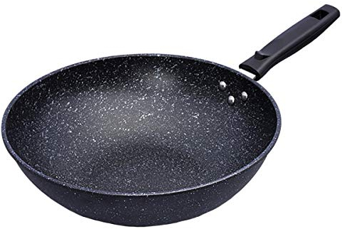 Schmiedeeisen Antihaft-Bratpfanne Home Stir Fry Fried Egg Pot für Induktionsherd Gasherd braten