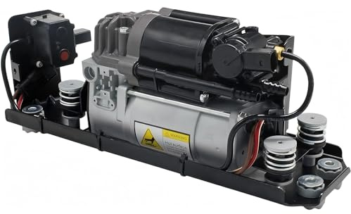 AIRSUSFAT 37206864215 luftfjädring kompressor Pump med ventilblock och fäste kompatibel med BMW 5 7 serie F07 GT F11 F01 F02 F04 37206864215 37206794465 37206784137