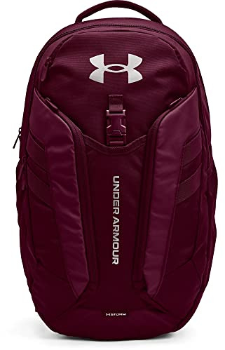 Under Armour Hustle Pro Backpack Dark Cherry/Dark Cherry/Metallic Tin One Size