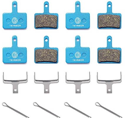 Teyssor Fahrrad Bremsbeläge 4 Paar Bremsbeläge für Shimano B01S/B03S/B05S