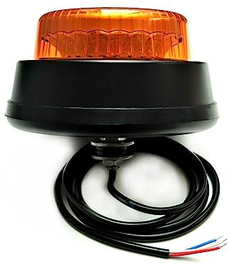 MelTruck® LED Rundumleuchte mit Rotation und Blitz M12 Schraube 12V 24V für PKW LKW Traktor