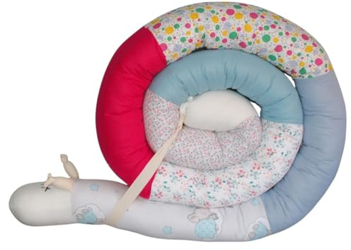 Generisch Bettschnecke, Bettschlange XXL ** Länge 250cm **personalisierbar**Seitenschläferkissen