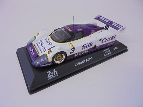 OPO 10 Auto in Miniatura da Collezione 1/43 Compatibile con Jaguar XJR12 Silk Cut 24h Le Mans 1990-24LM17