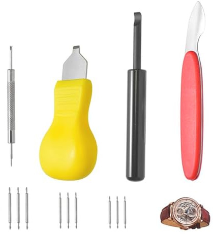 XIYING 13 Pcs Watch Back Removal Tool, Watch Opening Tool Back Remover for Easy Case Removal, Rust-Proof for Watchmakers and DIY Repairs