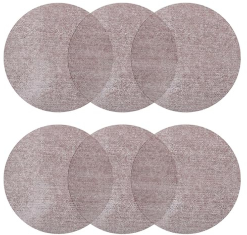 DTGN 15 Pcs 225 mm Grid Sanding Discs 120 Grit Aluminum Oxide Abrasive | Anti-clogging Dust-free Hook and Loop Wall Sanding Discs for Wood Paint Car Putty Wall Dust Sanding