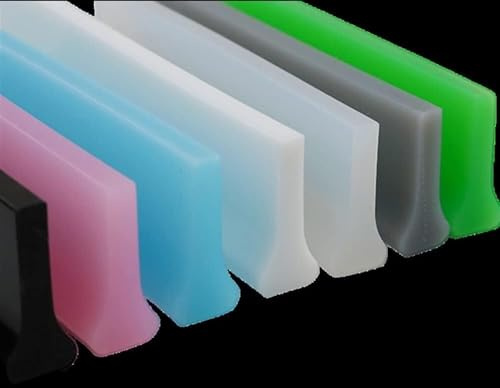 SXSHEYS Schwallschutzleiste Dusche Selbstklebend, Duschwanddichtung, Bodenblech für Nassräume, Eckblech, selbstklebendes Blech (1 m/39 Zoll)