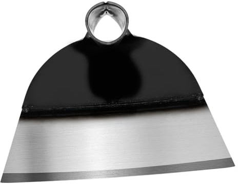 HOMSFOU Attrezzo da Giardino Manuale in Acciaio Manganese 23,5 Cm per Diserbo, Dissodare e Coltivare, Piccola da Giardinaggio senza Manico per Orto e Terreno