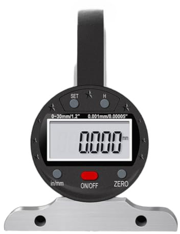Profondimetro digitale, Risoluzione 0.001 mm(0.001mm-30mm Probe 1.5mm With Handle)