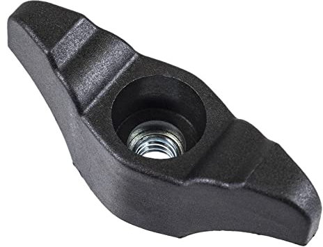 Husqvarna 532185577 Knauf, Schwarz/Weiß/Metallic