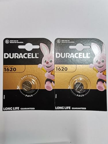 DURACELL Electronics CR REIHE 3V LITHIUM - CR1616 / CR1620 / CR2016 / CR2025 / CR2032 / CR2430 / CR2450 (2x CR1620)