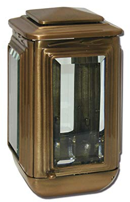 legendURN Remembrance grave lantern bronze | Cremation Urn for Ashes