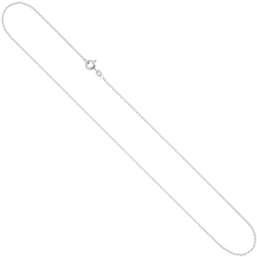 Jobo Damen Anker-Kette aus 14 Karat 585 Weißgold 1,3 mm