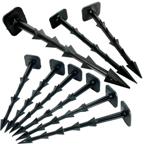 100 Stück Erdanker Länge: ca. 12 cm harten BödenErdanker Bodenanker Erdnägel für Gartenvlies Unkrautvlies Maulwurfnetz Allzweckplane