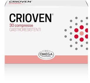 Omega Pharma - Crioven, Integratore Alimentare con Diosmina e Vitamina C, Utile per Migliorare la Funzionalità del Microcircolo - 30 Compresse