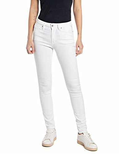 REPLAY Whw689 Luzien C-Stretch Jeans, Optical White 001, 31W / 30L para Mujer